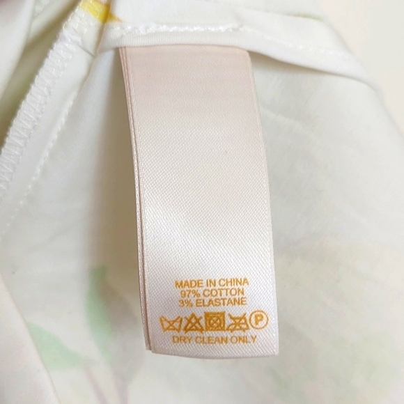 Kate spade peplum lemon sleeveless top - Picture 9 of 9